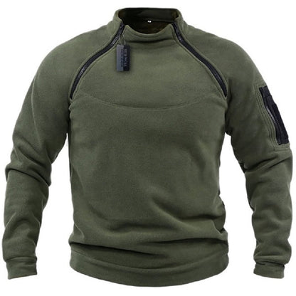 Fleece Pullover | Warm | Half Zip | Outdoor Fleece | Herren Fleece-HauteBerlin