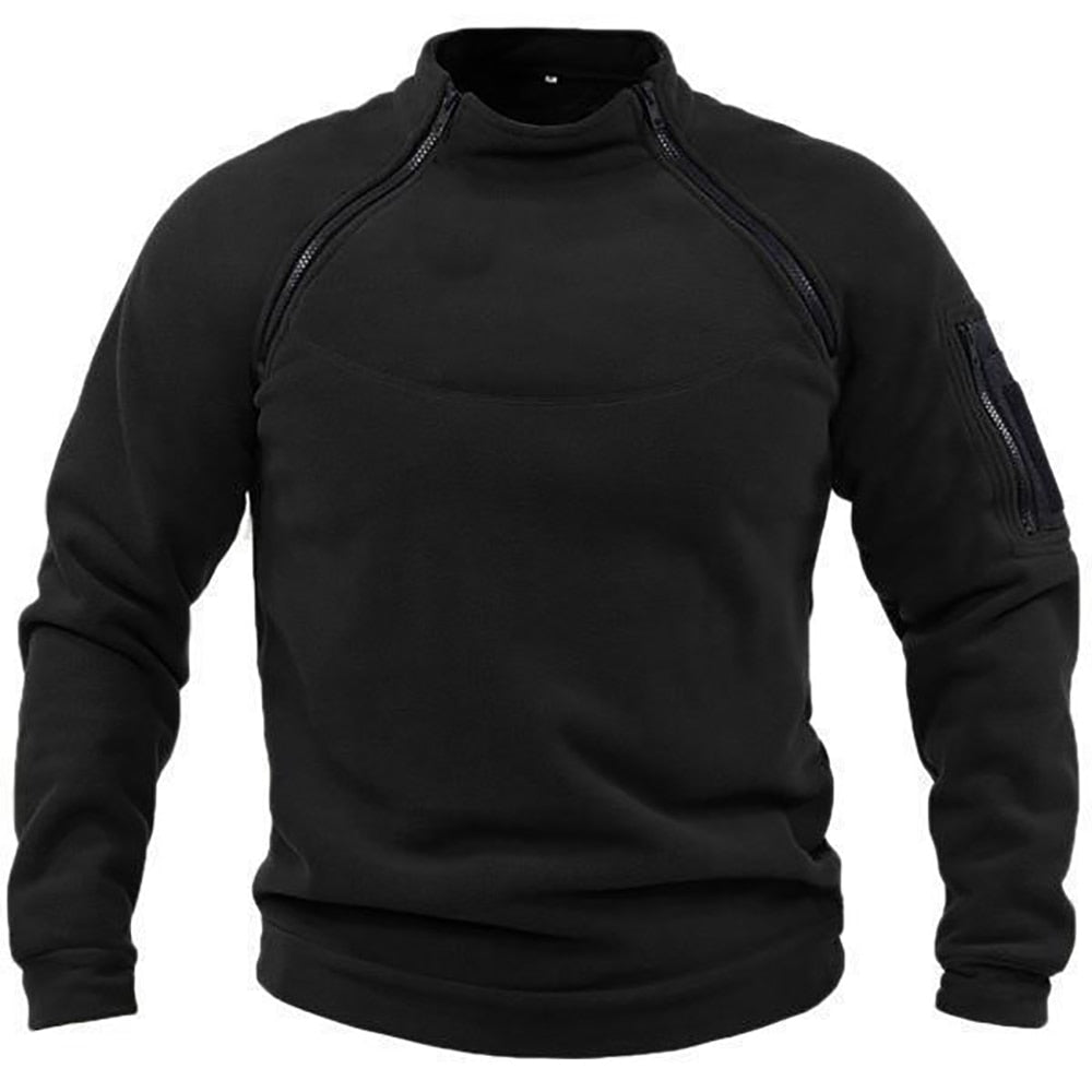 Fleece Pullover | Warm | Half Zip | Outdoor Fleece | Herren Fleece-HauteBerlin