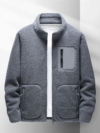 Fleecejacke | Zip-Up | Warm | Full Zip Fleece | Herren Fleece-HauteBerlin