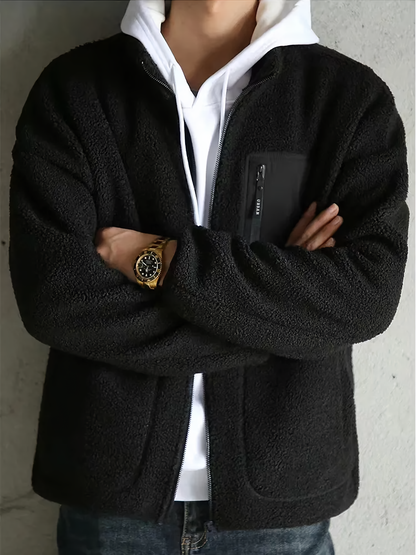 Fleecejacke | Zip-Up | Warm | Full Zip Fleece | Herren Fleece-HauteBerlin