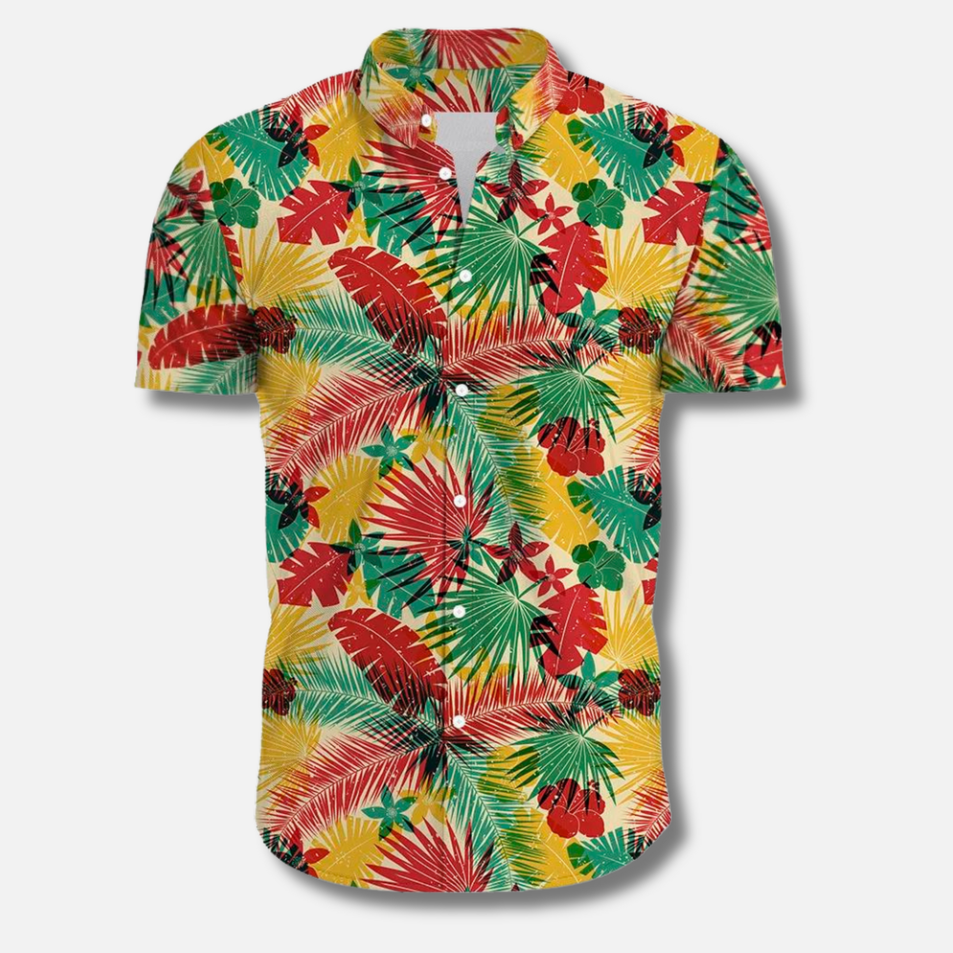 Florida Surf Blumenbluse für Männer-HauteBerlin