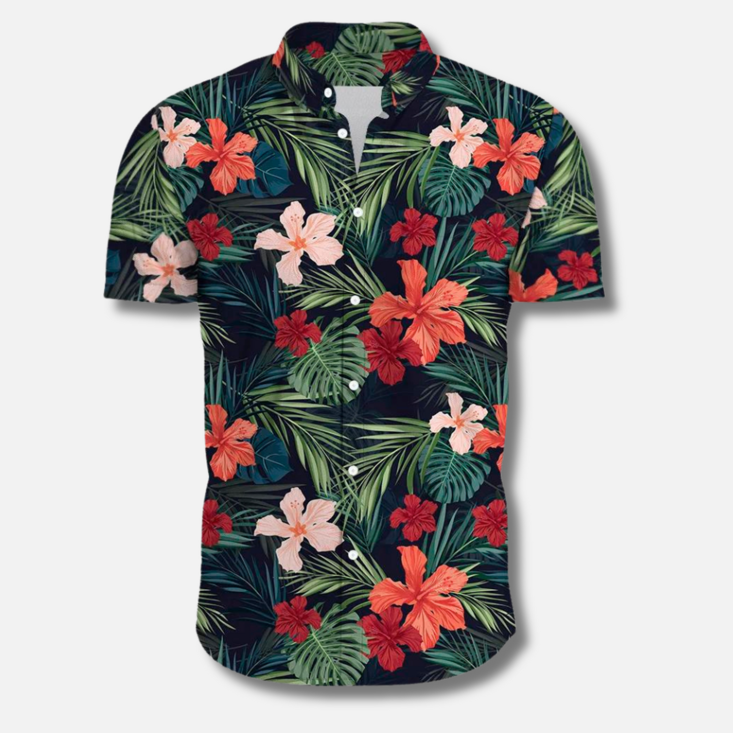 Florida Surf Blumenbluse für Männer-HauteBerlin