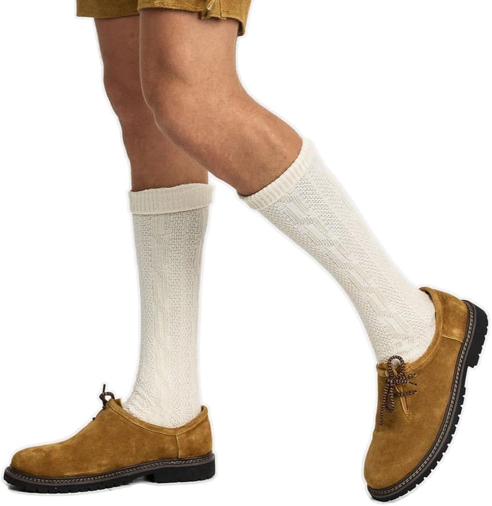 Haferlschuhe - Herren Echtleder Velours Traditionell Dunkelbraun Oktoberfest-HauteBerlin