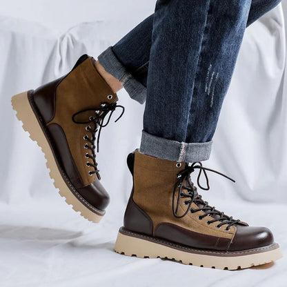 Haferlschuhe - Herren Leder Beige Oktoberfest-HauteBerlin