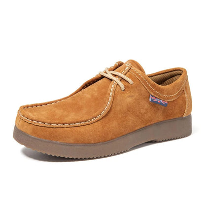 Haferlschuhe - Herren Wildleder Gelb Oktoberfest-HauteBerlin