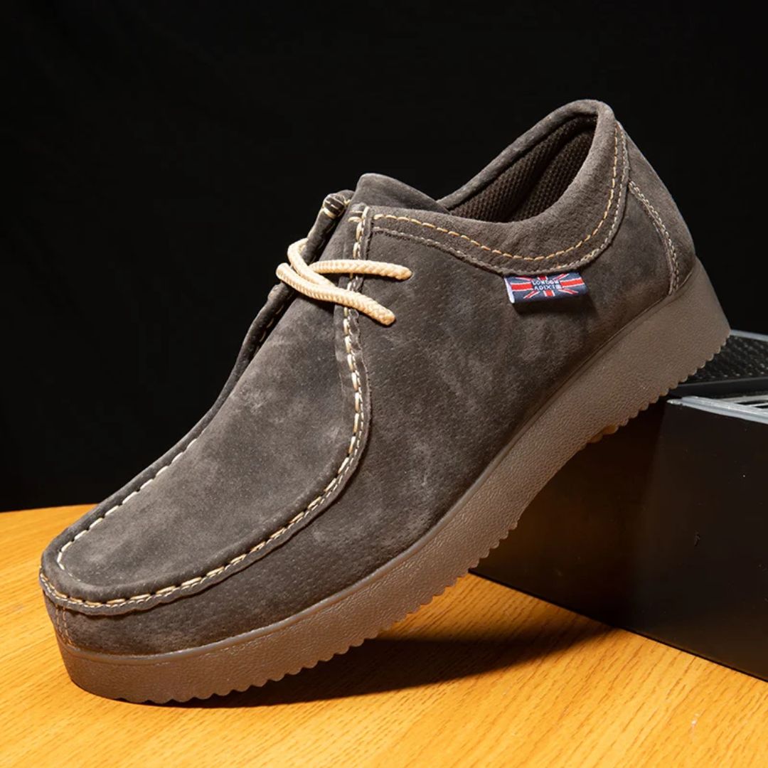 Haferlschuhe - Herren Wildleder Gelb Oktoberfest-HauteBerlin