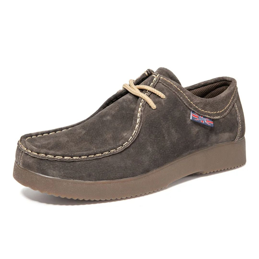 Haferlschuhe - Herren Wildleder Gelb Oktoberfest-HauteBerlin