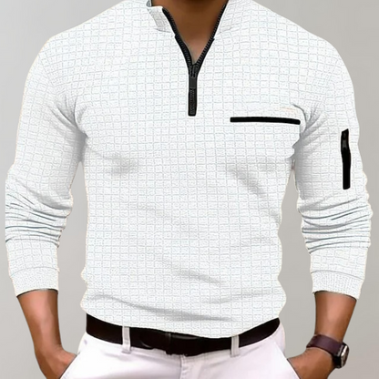 Halbzipfelmütze Zip Shirt | Pullover | Polo Shirt | Halbzipfelmütze Zip Sweatshirt | Herren-Half Zip Sweater-HauteBerlin