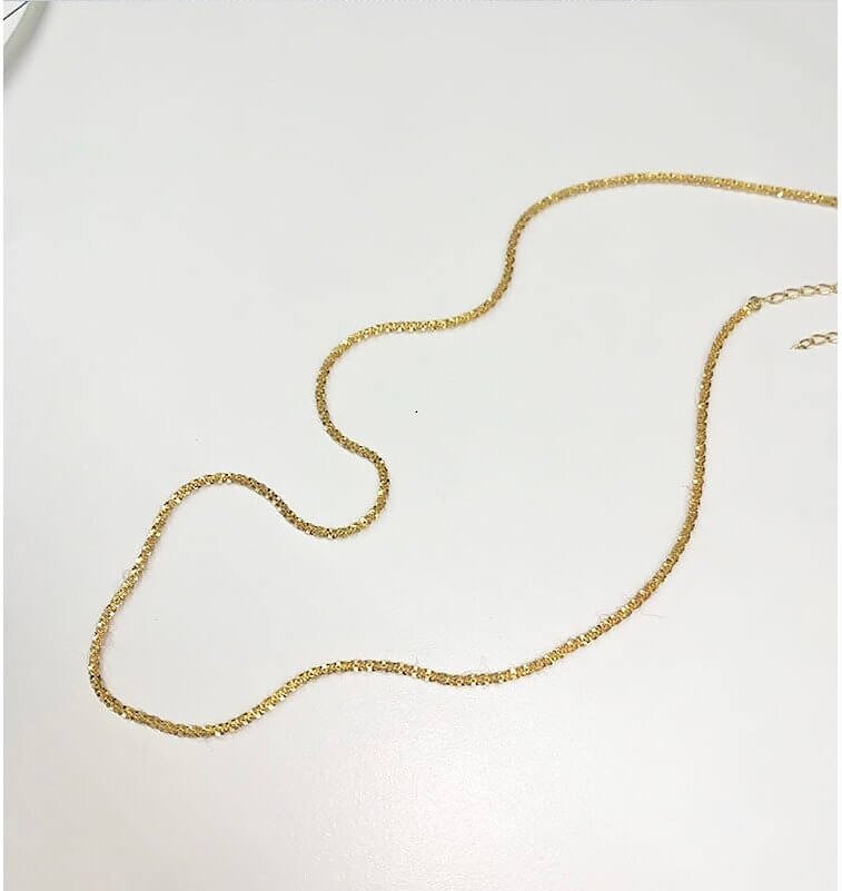 Halskette Damen | Funkelnde Kette | Silber oder Gold-HauteBerlin