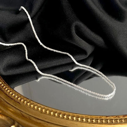 Halskette Damen | Funkelnde Kette | Silber oder Gold-HauteBerlin