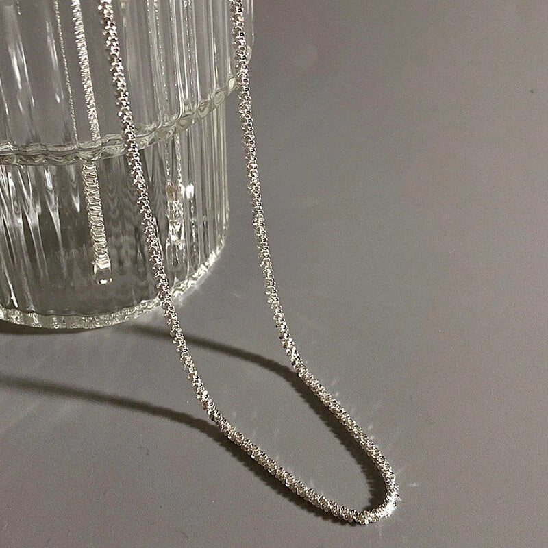 Halskette Damen | Funkelnde Kette | Silber oder Gold-HauteBerlin