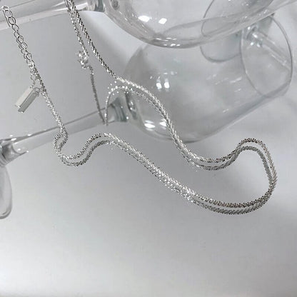 Halskette Damen | Funkelnde Kette | Silber oder Gold-HauteBerlin