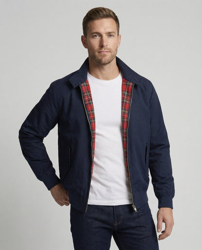 Harrington-Jacke | Freizeit | Reißverschluss | Bomberjacke | Herrenjacke-HauteBerlin