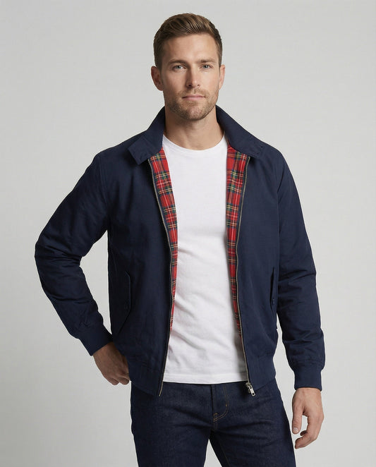 Harrington-Jacke | Freizeit | Reißverschluss | Bomberjacke | Herrenjacke-HauteBerlin