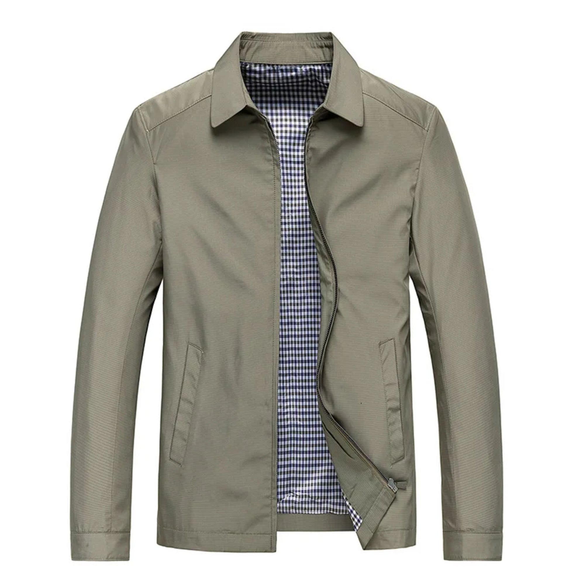 Harrington Jacke - Zip-Up - Winddicht - Leichte Jacke - Herrenjacken-HauteBerlin