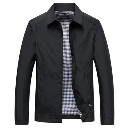 Harrington Jacke - Zip-Up - Winddicht - Leichte Jacke - Herrenjacken-HauteBerlin