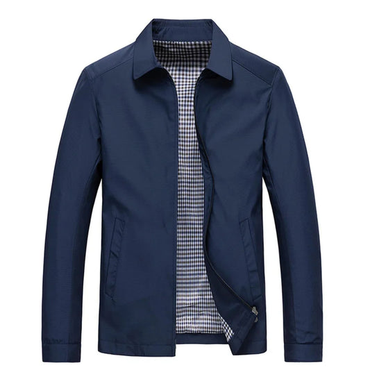Harrington Jacke - Zip-Up - Winddicht - Leichte Jacke - Herrenjacken-HauteBerlin