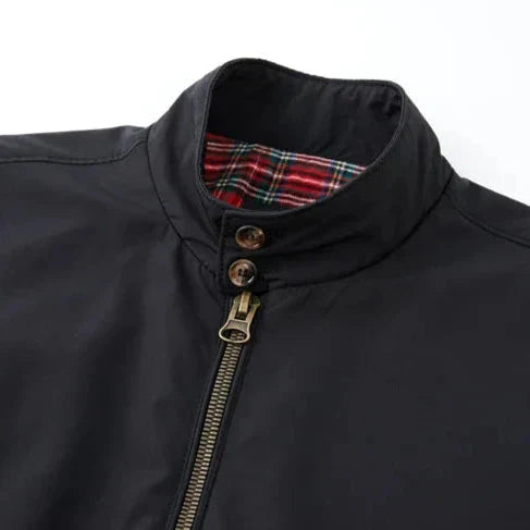 Harrington-Jacke | mit Reißverschluss | Herbst | Bomberjacke | Herrenjacke-HauteBerlin