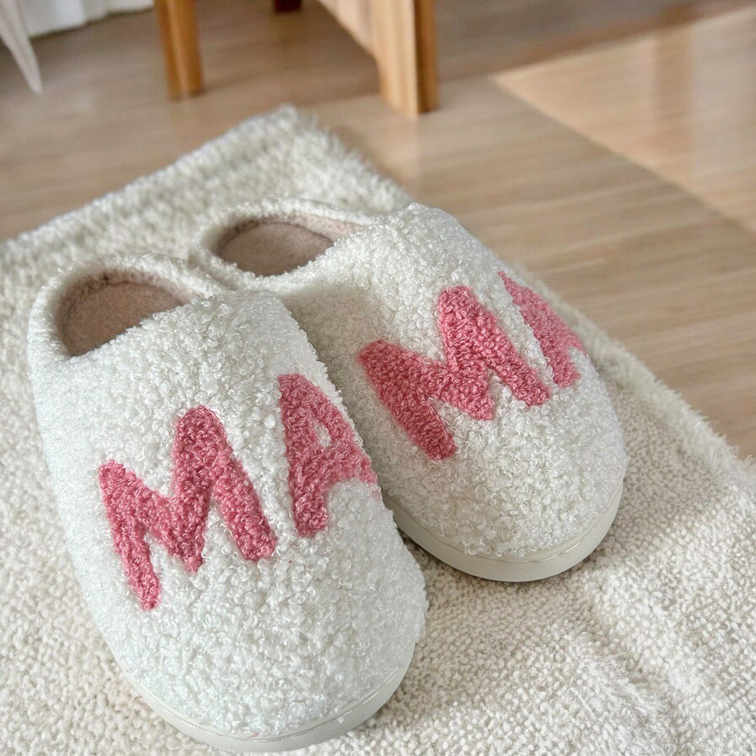 Hausschuhe Damen - Mama Plüsch Weich Kuschelig-HauteBerlin