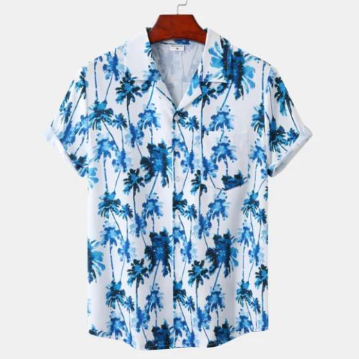 Hawaii Surf Floral Bluse für Männer-HauteBerlin