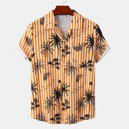 Hawaii Surf Floral Bluse für Männer-HauteBerlin