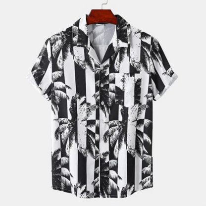 Hawaii Surf Floral Bluse für Männer-HauteBerlin