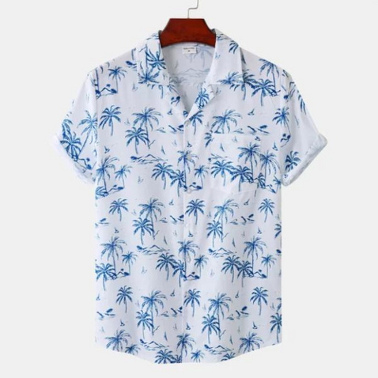 Hawaii Surf Floral Bluse für Männer-HauteBerlin