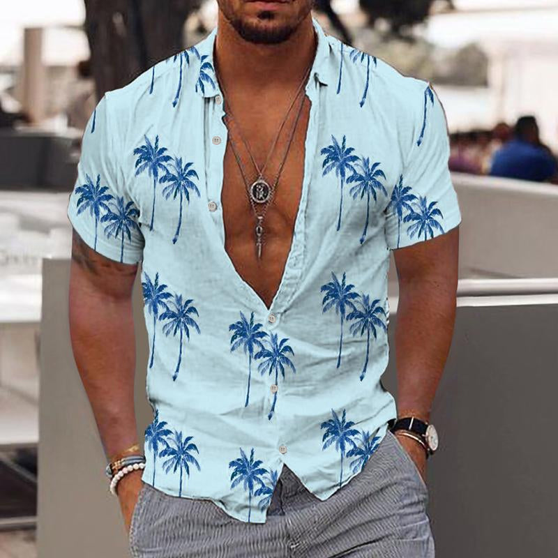Hawaiihemd | Kurzarmhemd | Polohemd | Herren-Sommerhemd-HauteBerlin