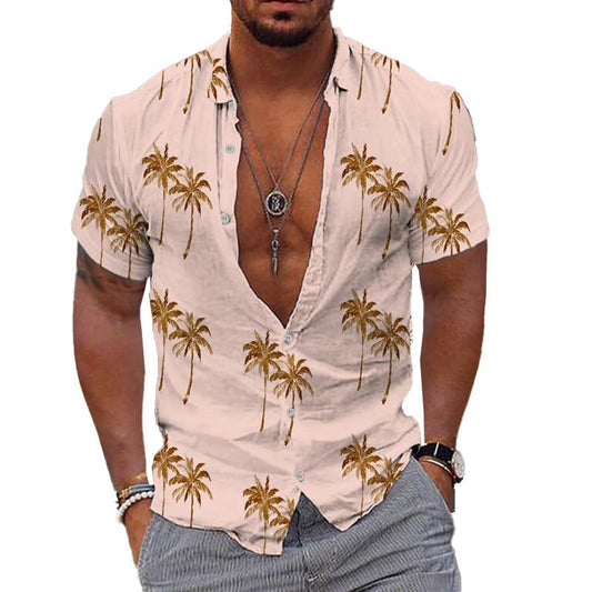 Hawaiihemd | Kurzarmhemd | Polohemd | Herren-Sommerhemd-HauteBerlin