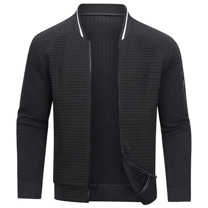Hemd mit Reißverschluss - Warmes Langarm-Sweatshirt für Männer Strickjacke-HauteBerlin
