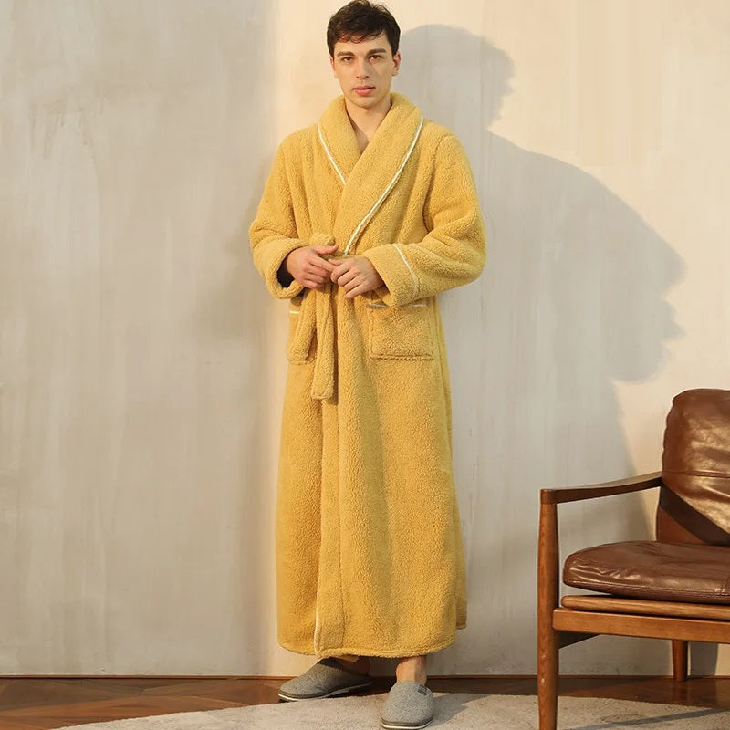 Herren Bademantel | Lang | Winter | Handtuchmantel | Herren Bademantel-HauteBerlin