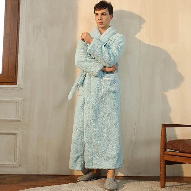 Herren Bademantel | Lang | Winter | Handtuchmantel | Herren Bademantel-HauteBerlin