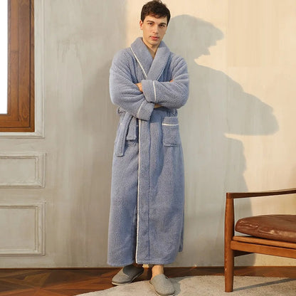 Herren Bademantel | Lang | Winter | Handtuchmantel | Herren Bademantel-HauteBerlin