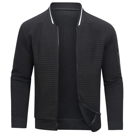 Herren-Cardigan | Langarm | Freizeitkleidung | Reißverschluss-Cardigan | Herrenbekleidung-HauteBerlin