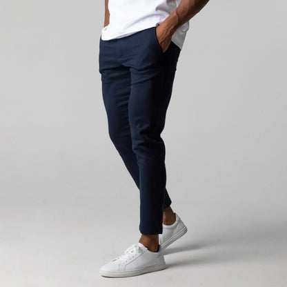 Herren-Chinos | Elastische Taille | Stretch | Skinny-Chinos | Herrenhosen-HauteBerlin