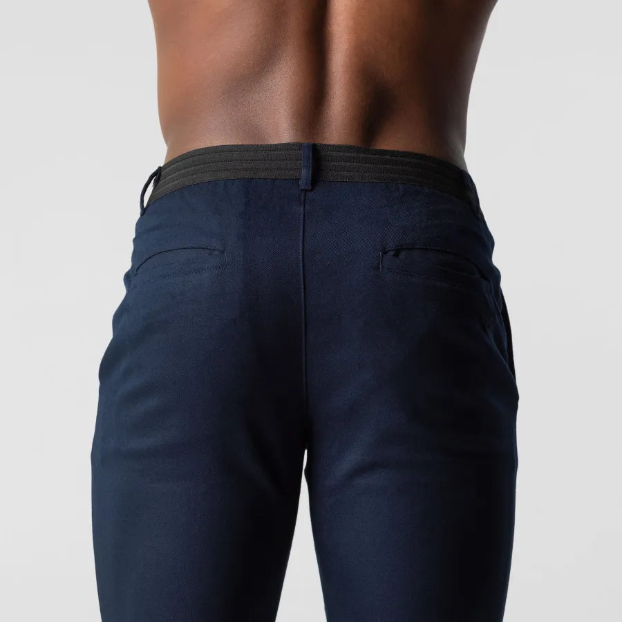 Herren-Chinos | Elastische Taille | Stretch | Skinny-Chinos | Herrenhosen-HauteBerlin