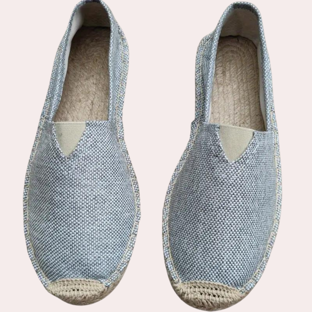 Herren Espadrilles - Slip-On - Sommer - Canvas Loafers - Canvas Schuhe-HauteBerlin