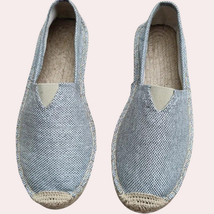Herren Espadrilles - Slip-On - Sommer - Canvas Loafers - Canvas Schuhe-HauteBerlin