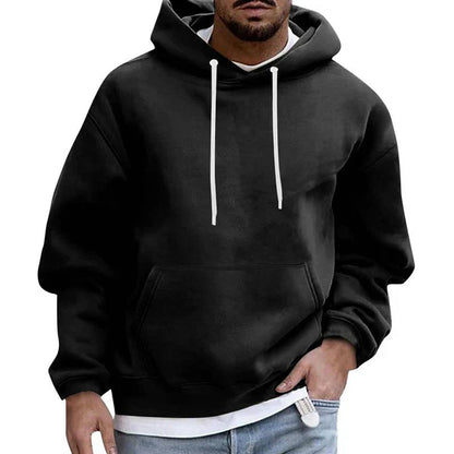 Herren Hoodie | Bequem | Tasche | Pullover Hoodie | Herrenbekleidung-HauteBerlin