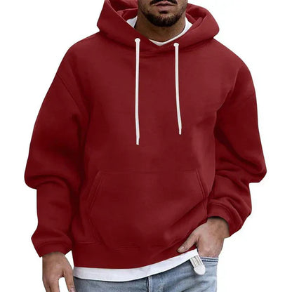Herren Hoodie | Bequem | Tasche | Pullover Hoodie | Herrenbekleidung-HauteBerlin