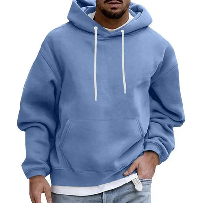 Herren Hoodie | Bequem | Tasche | Pullover Hoodie | Herrenbekleidung-HauteBerlin