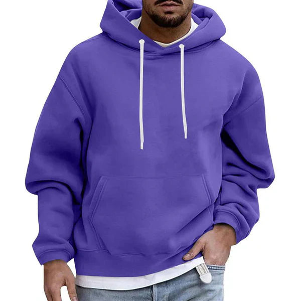 Herren Hoodie | Bequem | Tasche | Pullover Hoodie | Herrenbekleidung-HauteBerlin