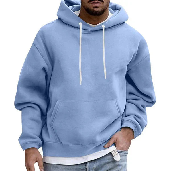Herren Hoodie | Bequem | Tasche | Pullover Hoodie | Herrenbekleidung-HauteBerlin