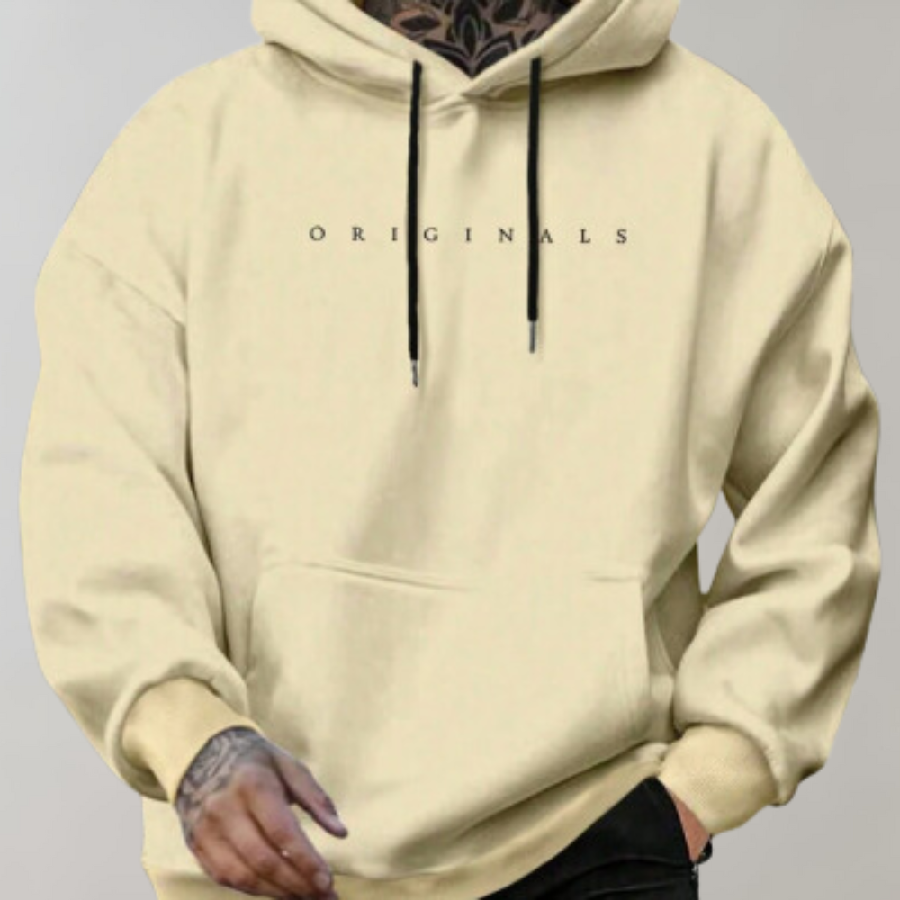 Herren-Hoodie – Bequemer, trendiger Pullover-Hoodie mit Kängurutasche-HauteBerlin