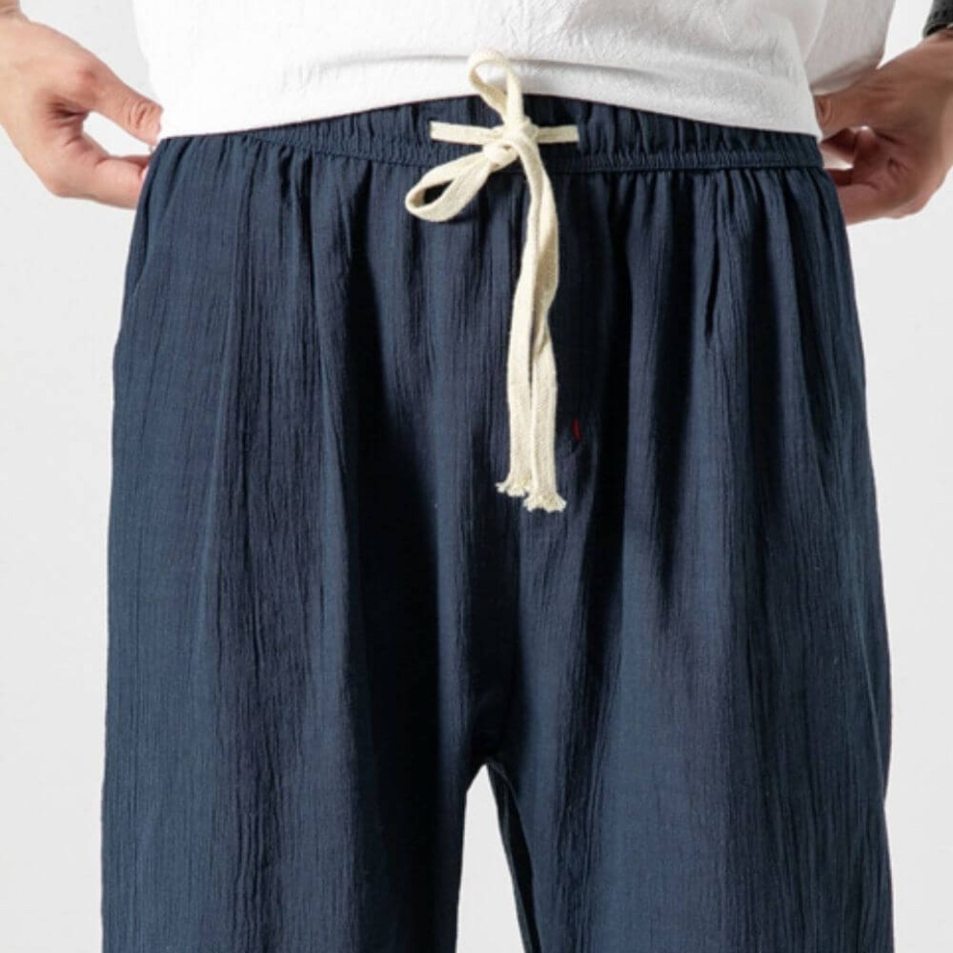 Herren Jogger - Freizeit - Leichtgewicht - Kordelzughosen - Herrenhosen-HauteBerlin