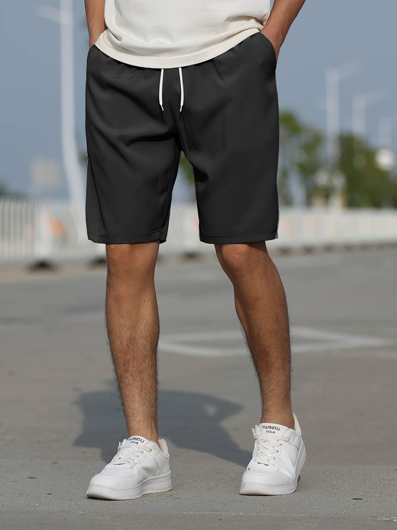 Herren-Shorts – Lässige Sommer-Shorts mit Kordelzug für Männer-HauteBerlin