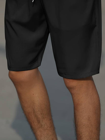 Herren-Shorts – Lässige Sommer-Shorts mit Kordelzug für Männer-HauteBerlin