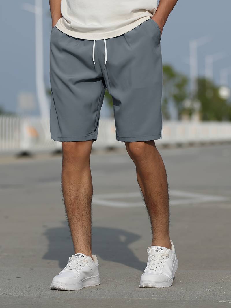 Herren-Shorts – Lässige Sommer-Shorts mit Kordelzug für Männer-HauteBerlin