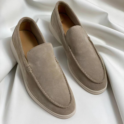 Herren-Slipper – Wildlederimitat – Slip-On – Wildleder-Slipper – Herrenschuhe-HauteBerlin