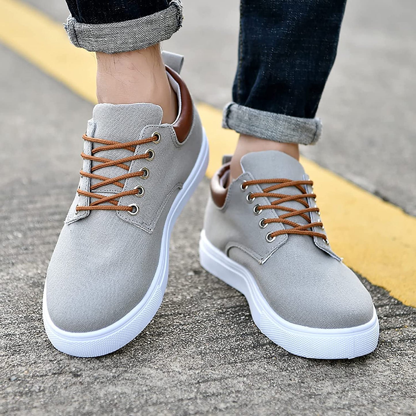 Herren-Sneaker – Lässig – Bequem – Slipper – Herrenschuhe-HauteBerlin